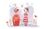 Cartoon Valentine's Day wallpapers (1) #10
