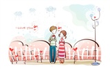 Cartoon Valentine's Day wallpapers (1) #14