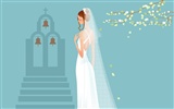 fondos de escritorio de Vectores de la boda la novia (1) #15