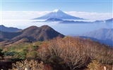 Гора Фудзи, Япония обои (1) #17