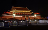 На площади Тяньаньмэнь красочные ночь (арматурных работ) #30