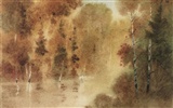 水彩景色 手绘壁纸(二)2