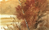 水彩景色 手绘壁纸(二)7