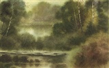 水彩景色 手绘壁纸(二)19