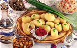 Russian type diet meal wallpaper (1) #2