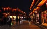 Древний город Лицзян ночь (Старый Hong OK работ) #4