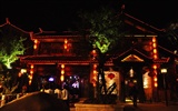 Vieille ville de Lijiang de nuit (Old œuvres Hong OK) #11