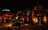 Vieille ville de Lijiang de nuit (Old œuvres Hong OK) #12