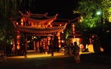 Vieille ville de Lijiang de nuit (Old œuvres Hong OK) #15