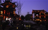 Vieille ville de Lijiang de nuit (Old œuvres Hong OK) #18