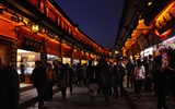 Vieille ville de Lijiang de nuit (Old œuvres Hong OK) #19