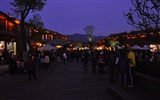 Vieille ville de Lijiang de nuit (Old œuvres Hong OK) #20