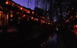 Vieille ville de Lijiang de nuit (Old œuvres Hong OK) #22