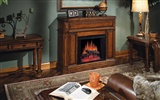 Western-style family fireplace wallpaper (1) #6