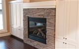 Western-style family fireplace wallpaper (1) #8