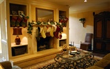 Western-style family fireplace wallpaper (2) #8