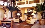 Western-style family fireplace wallpaper (2) #9