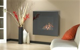 Western-style family fireplace wallpaper (2) #12