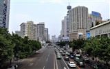 Fuzhou calle con el disparo (foto de Obras del cambio) #6