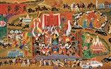 청 파키스탄 티베트 인쇄 벽지 (2) #20