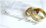 Свадьбы и свадебные кольца обои (1) #15