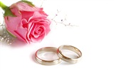Свадьбы и свадебные кольца обои (2) #12