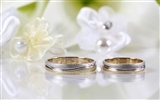 Свадьбы и свадебные кольца обои (2) #20