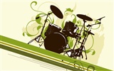 Vector musical theme wallpapers (2) #10