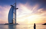 Sept étoiles hôtel Burj Dubai fonds d'écran