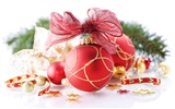 Рождественские шары обои (1)