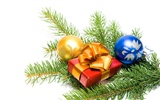 Рождественские шары обои (1) #5