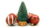Рождественские шары обои (3) #3