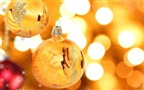 Рождественские шары обои (4) #11