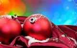 Рождественские шары обои (4) #15