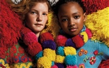 Los niños de colores de moda de papel tapiz (4) #9