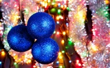Рождественские шары обои (6)