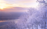 Fond d'écran panoramique de neige (3) #12