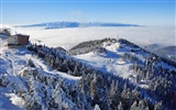Fond d'écran panoramique de neige (3) #16