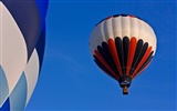 Bunte Heißluftballons Tapete (2) #2
