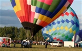 Barevné horkovzdušné balóny tapety (2) #15