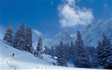 Швейцарский обои снега зимой #9