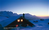 Швейцарский обои снега зимой #16