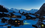 Швейцарский обои снега зимой #22