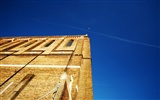 시 푸른 하늘 벽지 #8