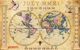 Juli 2011 Kalender Wallpaper (2) #9