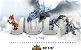 Juli 2011 Kalender Wallpaper (2) #15