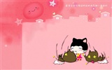 Baby cat cartoon wallpaper (4) #12