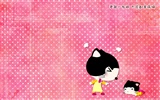 Baby-Katze Cartoon wallpaper (4) #13