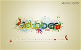 Octobre 2011 Calendar Wallpaper (1) #5