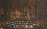 Октябрь 2011 Календарь обои (1) #13